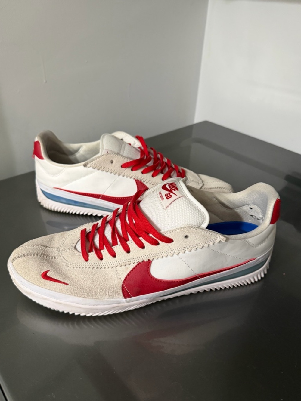 Nike SB 10.5 white red